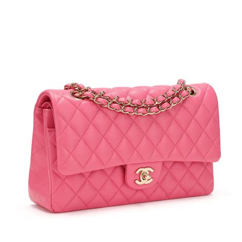 chanel pink classic|pink chanel bag 2020.